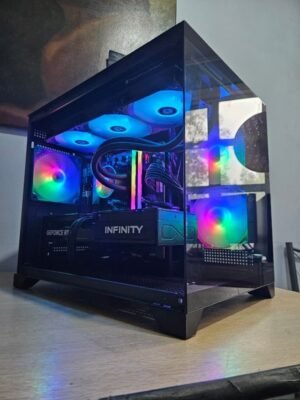PC Gamer Zeus — RX 9070 + Ryzen 7 8700G